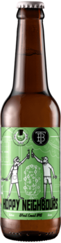 hoppy neighbours bouteille 33cl brasserie toussaint