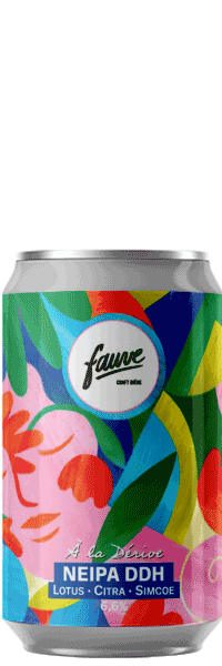 A la dérive Neipa DDhH canette 33cl Brasserie Fauve