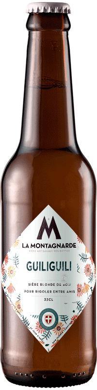 guiliguili bière artisanale brasserie la montagnarde bouteille 33cl