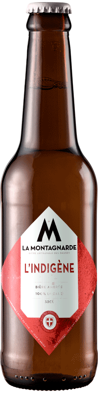 l'indigène bière artisanale brasserie la montagnarde bouteille 33cl