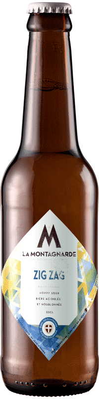 Zig ZAg bière artisanale brasserie la mntagnarde bouteille 33cl