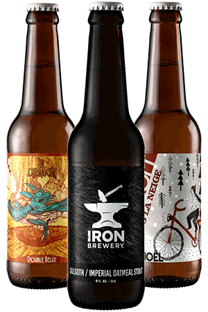 Coffret de bières artisanales d'hiver brasseries
