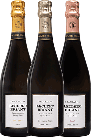 Coffret Découverte de la Maison Leclerc Briant en Champagne