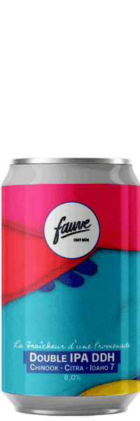 fraicheur d'une promenade dipa fauve craft biere