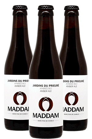 jardins du prieuré coffret 12 bouteilles bière artisanale brasserie maddam
