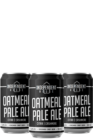 Oatmeal pale ale brasserie independent house