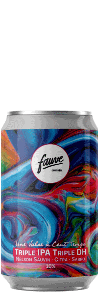 Une Valse à cents temps canette 33cl Brasserie Fauve