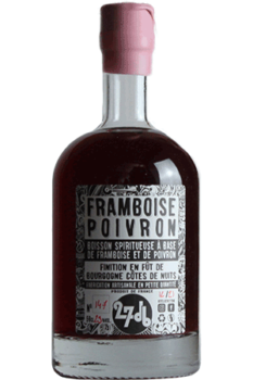 27db bboisson spiritueuse framboise poivron