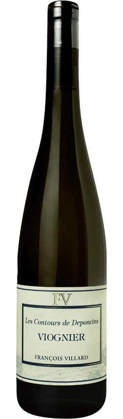 Bouteille de Viognier Les Contours de Deponcins du Domaine François Villard