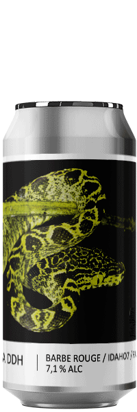 NEIPA DDH - Barbe Rouge / Idaho7 / Rakau brasserie popihn