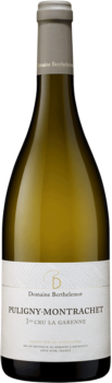 Bouteille de Puligny-Montrachet La Garenne du Domaine brigitte Berthelemot