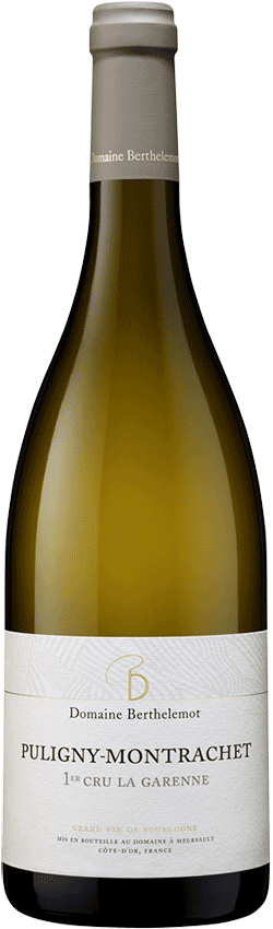Bouteille de Puligny-Montrachet La Garenne du Domaine brigitte Berthelemot
