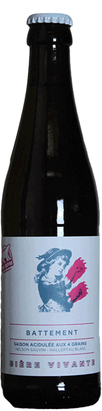 bouteille bière artisanale saison brasserie Sacrilège 90bpm