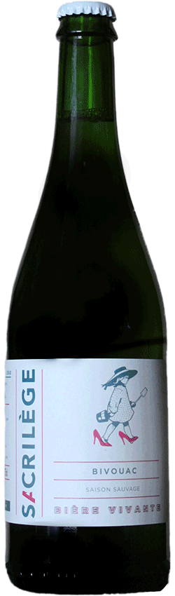 bouteille bière artisanale bivouac saison sauvage brasserie Sacrilège