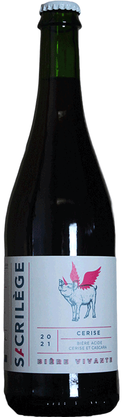 Cerise 2021 Brasserie Sacrilège Bouteille 75cl