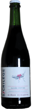 bouteille bière artisanale cuvée pépins ale sauvage carignan brasserie Sacrilège
