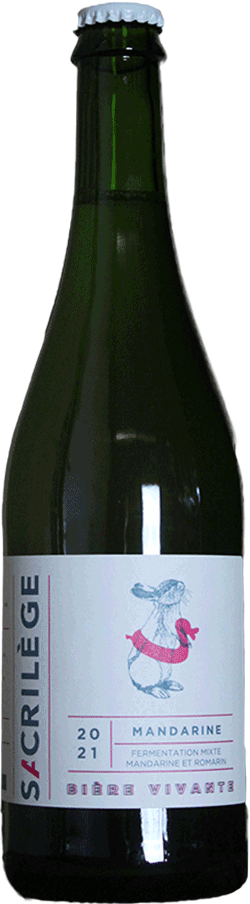 bière artisanale mandarine romarin sour brasserie Sacrilège
