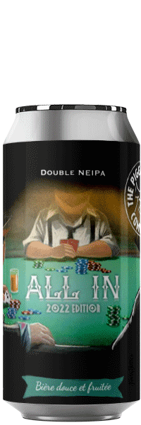 canette de biere all in double neipa piggy brewing company