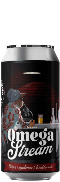 canette de biere omega stream neipa piggy brewing company