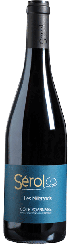 Bouteille de vin Les Millerands du Domaine Serol en Côte Roannaise