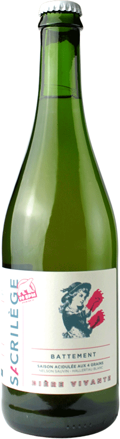 bouteille bière artisanale saison brasserie Sacrilège 90bpm