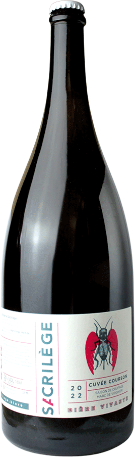 magnum bière artisanale courson saison de coupage viognier brasserie Sacrilège