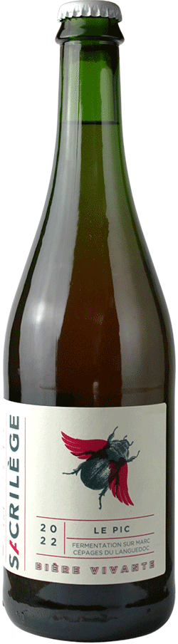 bouteille bière artisanale le pic languedoc brasserie Sacrilège