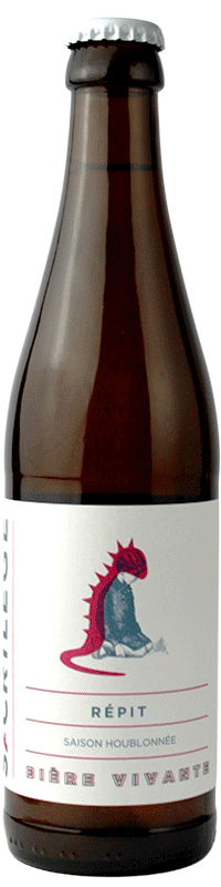 bouteille bière artisanale repit saison houblonnee brasserie Sacrilège