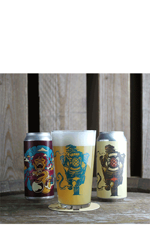 Verre à pinte Hops Angels hoppy road