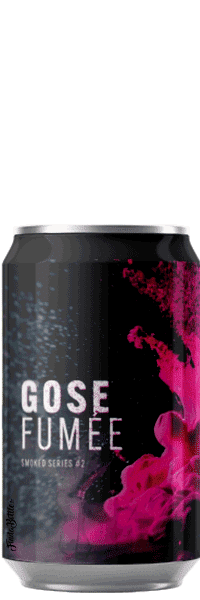 Canette de bière gose fumee Brasserie Piggy Brewing Company