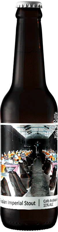 Russian Imperial Stout RIS Café Arabica du Pérou de la Brasserie Popihn