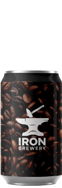 Canette de bière ewpresso stout café Brasserie Iron