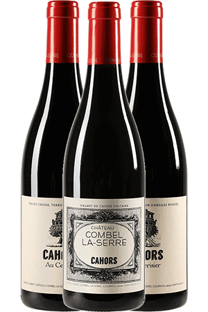 Bouteilles de vin du coffret Découverte du Château Combel-la-Serre