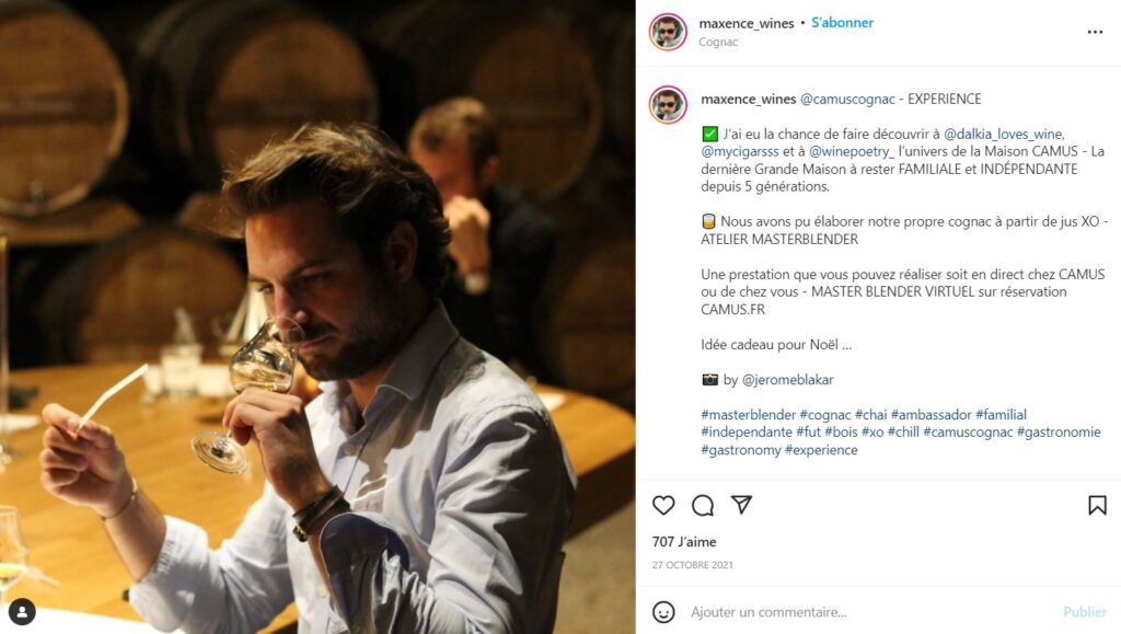 maxences wines compte instagram