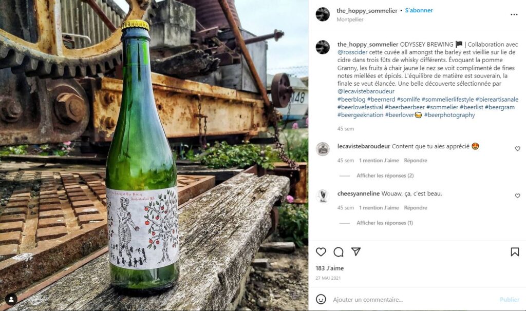 The Hoppy Sommelier meilleur compte Instagram