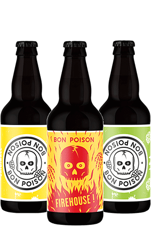 COFFRET DE BOUTEILLES BON POISON FIND A BOTTLE