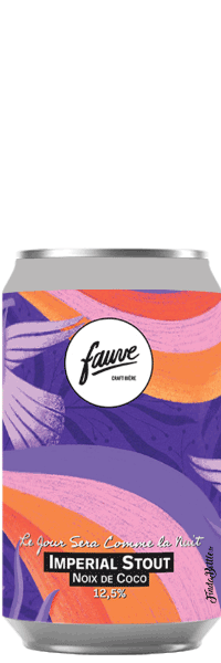 Le Jour sera comme la Nuit brasserie Fauve