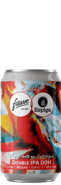 La Ligne Verte En Catalogne Brasserie Fauve canette 33cl