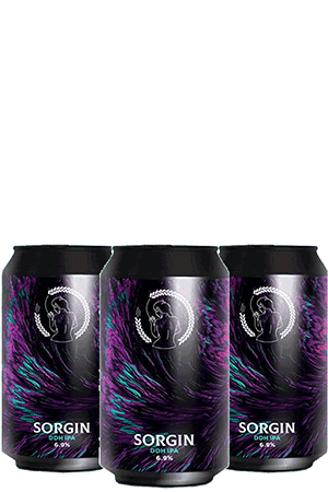Pack 24 canettes bières artisanales Sorgin La Superbe