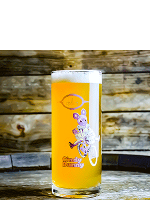 Verre à pinte Cindy Bunny Brasserie La Débauche