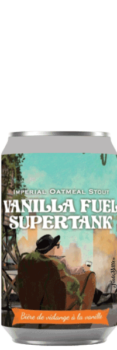Vanilla Fuel Supertank Impérial Oatmeal Stout brasserie Piggy Brewing Company