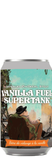 Vanilla Fuel Supertank Impérial Oatmeal Stout brasserie Piggy Brewing Company