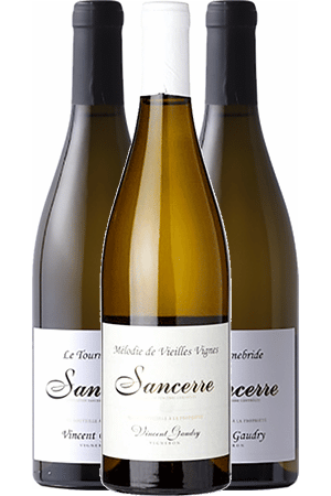 Bouteilles du coffret Découverte Vincent Gaudry