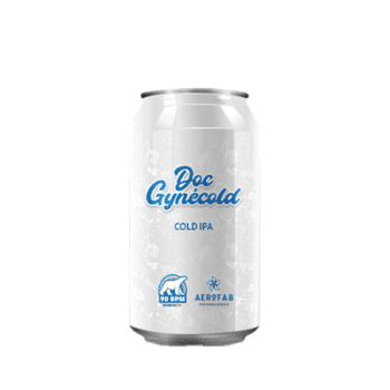 canette biere artisanale doc gynecold cold ipa brasserie 90 bpm