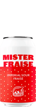 Mister Fraise Sour brasserie 90 Bpm