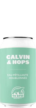 Calvin & Hops eau houblonnée brasserie 90 bpm