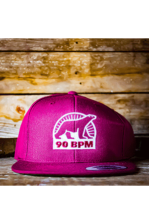 Casquette bordeaux 90 bpm