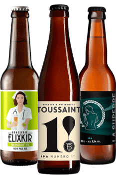 Coffret découverte bières artisanales IPA