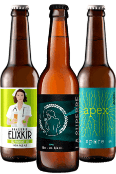 Coffret découverte bières artisanales IPA