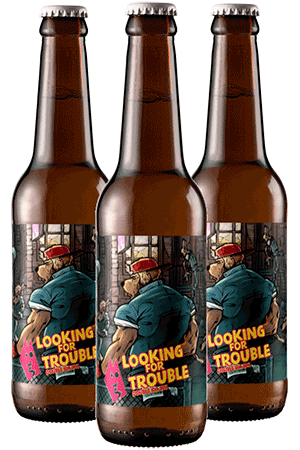 Pack 12 bouteilles Looking for Trouble brasserie 3ienchs